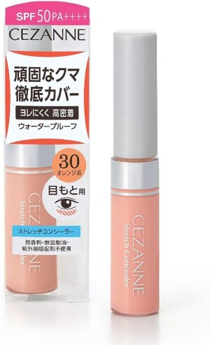 Стойкий жидкий консилер с эластичной текстурой CEZANNE Stretch Concealer SPF50 PA++++