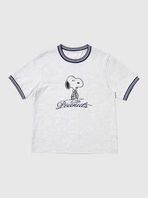 Футболка из коллекции «Peanuts» Uniqlo Peanuts UT