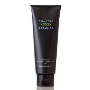 Очищающая пенка для мужской кожи Quattro Botanico Botanical Oil Control&Face Cleanser Man