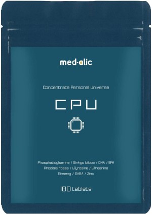 Комплекс для усиления мозговой активности med-alic CPU Supplement      