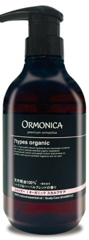 Органический премиальный шампунь для ухода за волосами и кожей головы Ormonica Premium Organic Shampoo Scalp Care