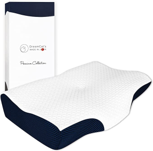 Двухслойная ортопедическая подушка с эффектом памяти Dream Cat’s Pillow Memory Foam