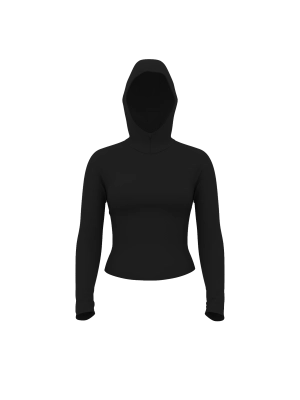 Спортивная куртка на молнии с капюшоном Victoria’s Secret VSX WinterTech™ Hooded Half-Zip Jacket