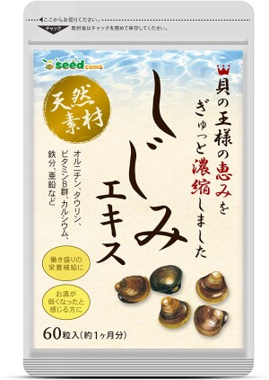 Экстракт моллюска Шидзими для поддержки печени SeedComs Shijimi Extract