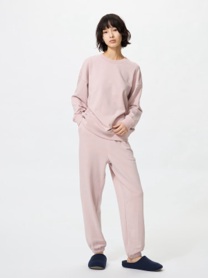 Женский домашний костюм из стрейч-материала Uniqlo Ultra Stretch Set