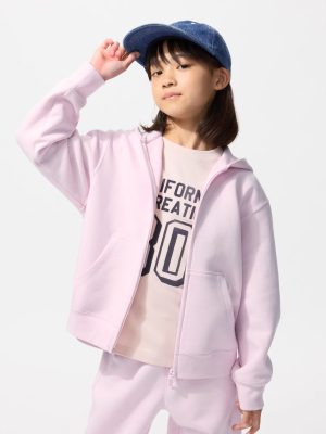 Детская спортивная кофта на молнии из быстросохнущего материала Uniqlo Dry Sweat Full-Zip Hoodie