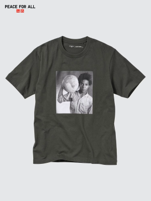 Футболка из коллекции «PEACE FOR ALL / Jean‑Michel Basquiat» Uniqlo PEACE FOR ALL T-Shirt Jean‑Michel Basquiat