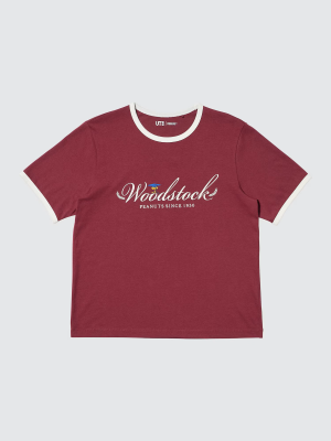 Футболка из коллекции «Peanuts» Uniqlo Peanuts UT