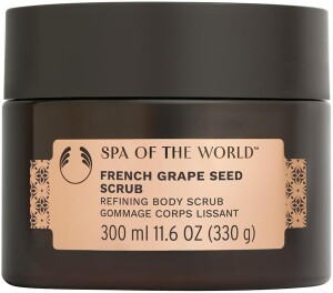 Скраб для тела с виноградными косточками The Body Shop Spa of the World French Grape Seed Scrub