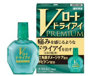 Глазные капли при синдроме сухого глаза Rohto V Premium Dry Eye