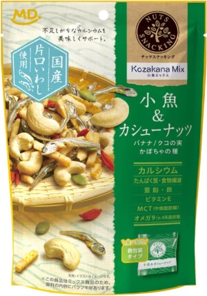 Снэк с кешью и анчоусами MD Nuts Snacking KM Small Fish & Cashew Nuts