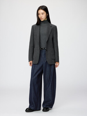 Двусторонний  жакет Uniqlo Double-Face Tailored Jacket