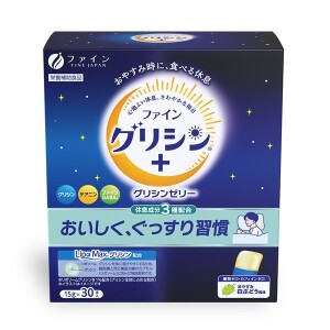 Желе с глицином для крепкого сна FINE JAPAN Glycine+Theanine+GABA Jelly