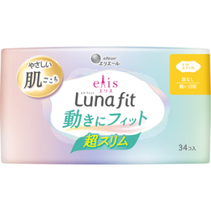 Ультратонкие гигиенические прокладки elleair Elis Luna Fit Ultra Slim Sanitary Pad