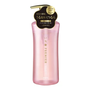Восстанавливающий шампунь для гладких, шелковистых волос Kracie Ichikami PREMIER Silky Smooth Shampoo