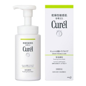 Очищающая пенка для проблемной кожи KAO Curel Sebum Trouble Care Foam Facial Cleanser