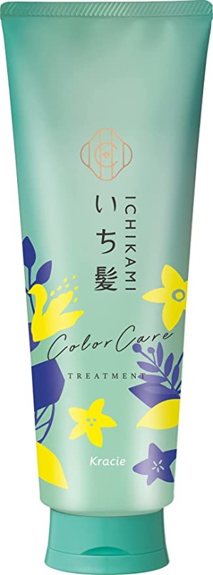 Восстанавливающий бальзам для ухода за окрашенными волосами Kracie Ichikami Color Care & Base Treatment