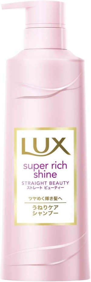 Шампунь для разглаживания волос Lux Super Rich Shine Straight & Beauty Shampoo        