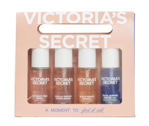 Подарочный набор мини-мистов для волос и тела Victoria’s Secret Body Care 4-Piece Hair & Body Mini Mist Gift Set