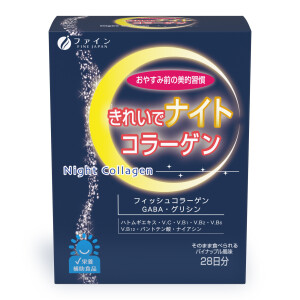 Комплекс с коллагеном, витаминами и ГАМК для красоты и здорового сна Fine Japan Night Collagen