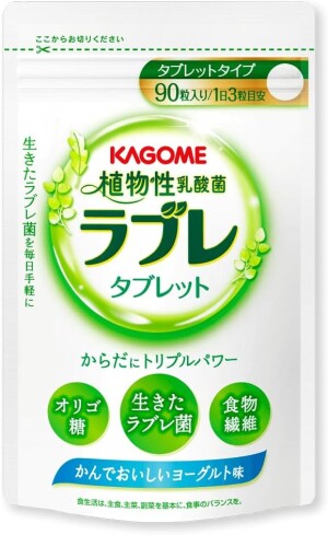 Растительные молочнокислые бактерии Kagome Labre Lactic Acid Bacteria Tablets