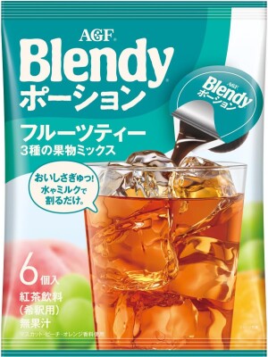 Концентрированный фруктовый чай в порционных капсулах AGF Blendy Portion Fruit Tea Mixed Fruits Base