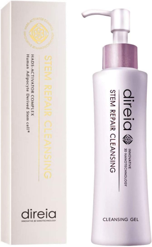Очищающий ревитализирующий гель с электролизованной водой DIREIA Stem Repair Cleansing