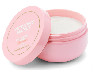 Сахарный скраб для тела с маслом ши, кокосом и розой Victoria’s Secret Coconut Milk Rose Whipped Body Scrub