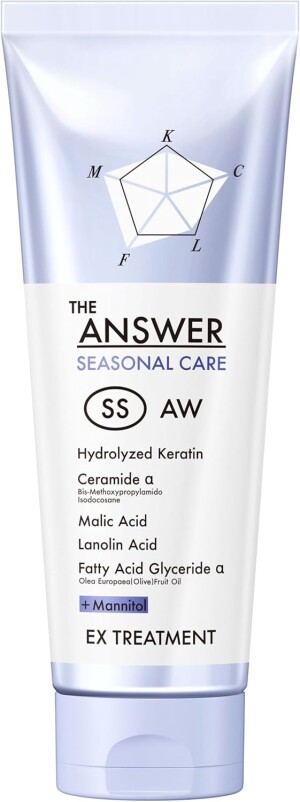Восстанавливающий бальзам для вьющихся и непослушных волос KAO THE ANSWER Seasonal Care SS EX Treatment