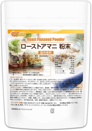 Жареный порошок льняных семян NICHIGA Roast Flaxseed Powder SUPER FOOD