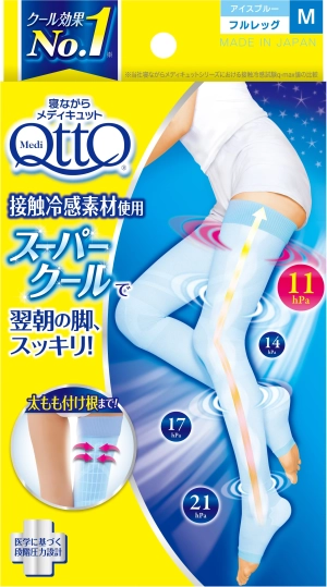 Охлаждающие компрессионные чулки для сна Dr.Scholl MediQtto While Sleeping Super Cool
