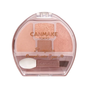 Четырехцветная палетка теней для моделирования нижнего века CANMAKE Plumpuku Coordinate Eyes