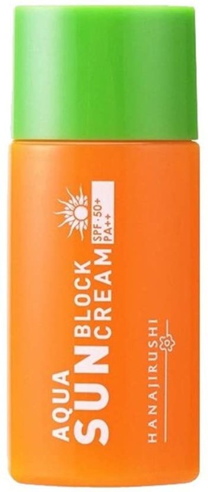 Солнцезащитный крем HANAJIRUSHI AQUA SUNBLOCK SPF50+ PA++
