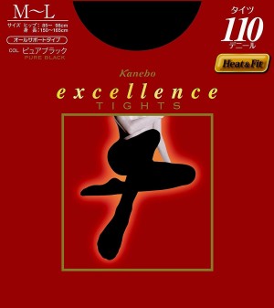 Колготки Kanebo Excellence Tights 110 D Pure Black