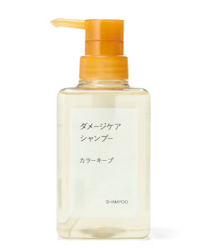 Шампунь для сохранения цвета и блеска волос с растительным белком MUJI Damage Care Shampoo Color Keep
