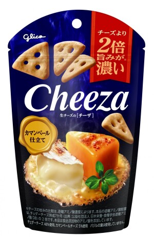 Сырные чипсы с ароматом камамбера Glico Nama Cheese Camembert Style