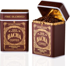 Кофе в зернах с цитрусово-ягодными и карамельными нотами Bacha Coffee Mombasa Song Fine Blend Coffee