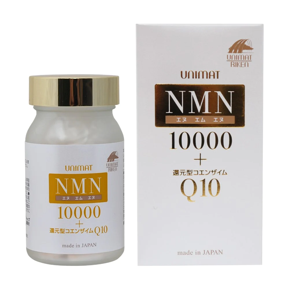 Комплекс с NMN и коэнзимом Q10 “Молодость и энергия” Unimat Riken NMN 10000+Coenzyme Q10