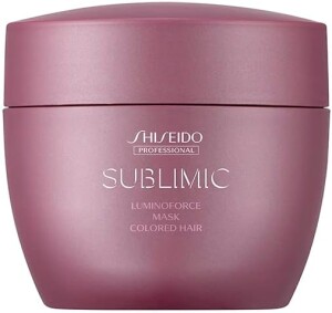 Маска для интенсивного восстановления окрашенных волос Shiseido Professional Sublimic LUMINOFORCE Mask