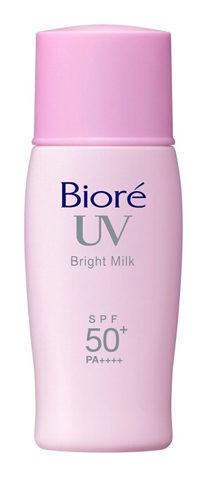 Осветляющее солнцезащитное молочко Kao Biore UV Bright Milk SPF 50 + PA ++++          