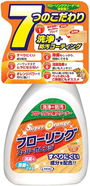Дезинфицирующее моющее средство для пола UYEKI Super Orange Flooring Cleaning + Antifouling