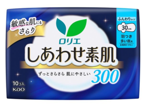 Женские гигиенические ночные прокладки с крылышками KAO Laurier