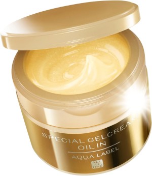 Антивозрастной крем-гель с маслами Shiseido AQUALABEL Special Gel Cream Oil In Aging Care Type All-in-One
