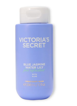 Питательный крем-гель для душа с кокосовым маслом и алоэ Victoria’s Secret Blue Jasmine Water Lily Cream Body Wash