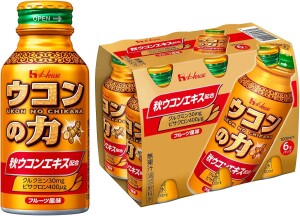 Напиток с экстрактом осенней куркумы и куркумином для поддержки организма House Ukon no Chikara Turmeric Extract Drink