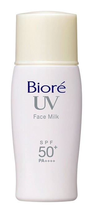 Солнцезащитное молочко для лица Kao Biore UV Face Milk SPF 50 + PA ++++              