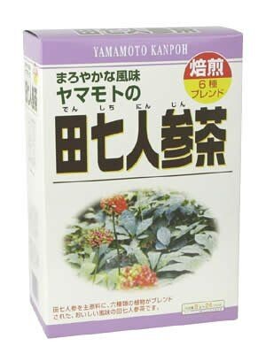 Тонизирующий чай улун с женьшенем Yamamoto Kanpo Ginseng Tea