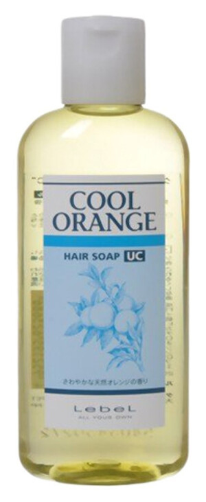 Освежающий шампунь для жирной кожи головы LebeL Cool Orange Hair Soap UC