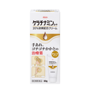 Увлажняющий, восстанавливающий крем для рук и ног с мочевиной Kowa Keratinamin W Cream