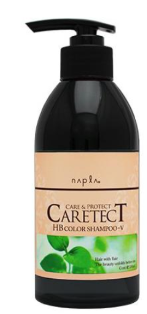 Шампунь для окрашенных волос с эффектом объема Napla Caretect HB Color Shampoo V